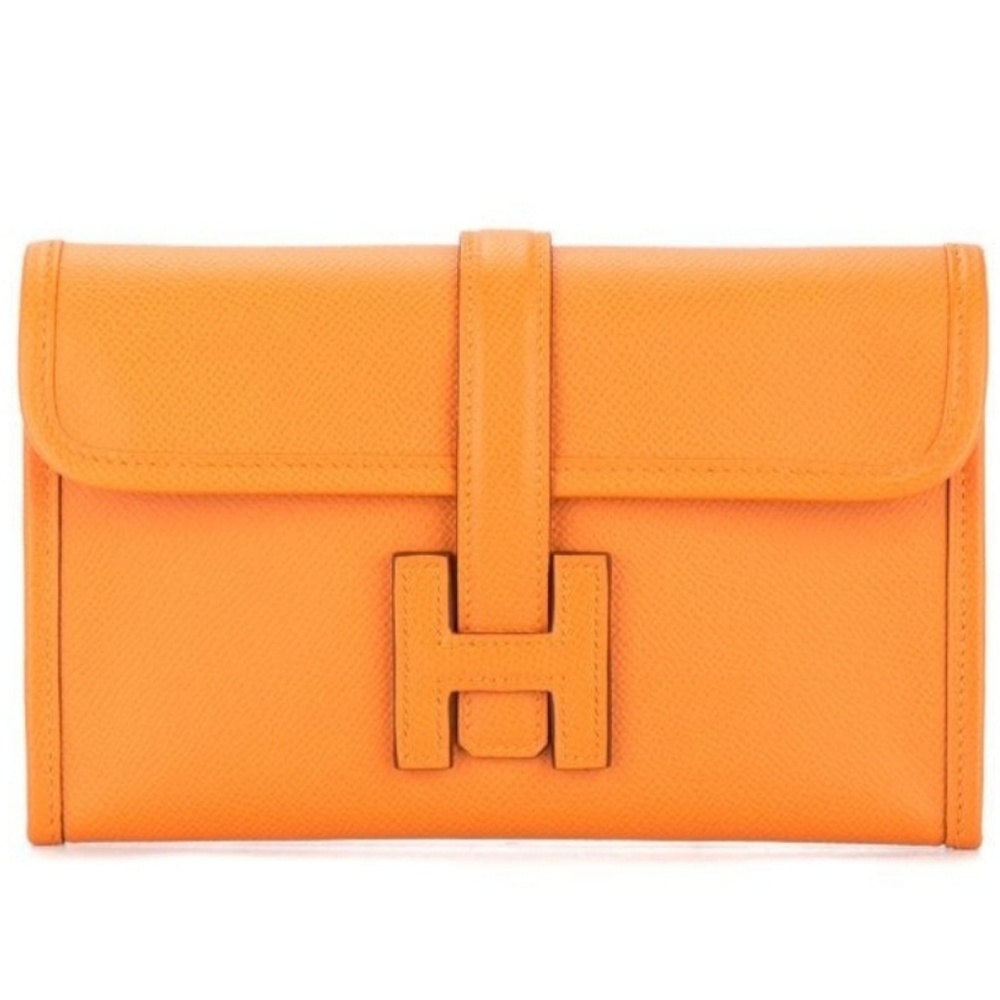 H logo Jige clutch bag